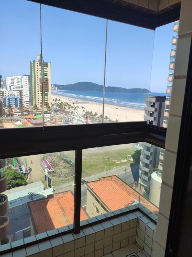 Apartamento A Beira Mar Praia Grande (Santos) Bagian luar foto