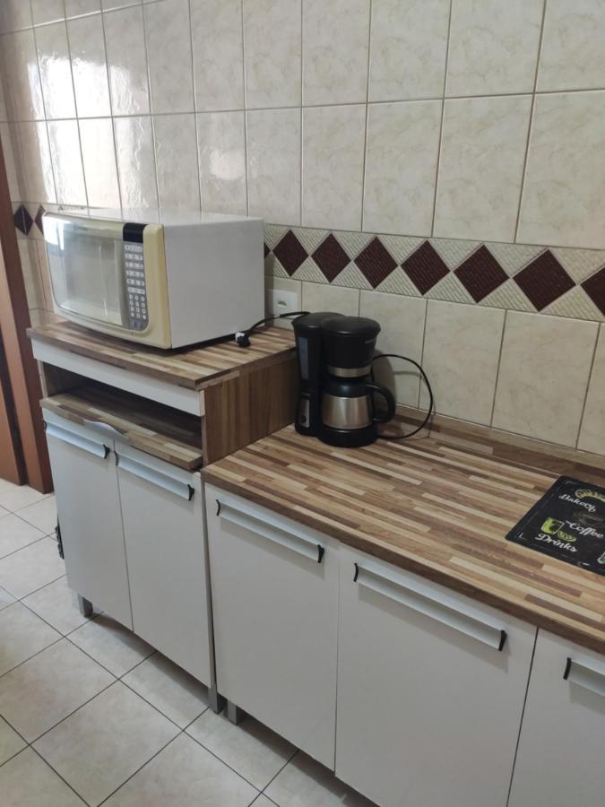 Apartamento A Beira Mar Praia Grande (Santos) Bagian luar foto